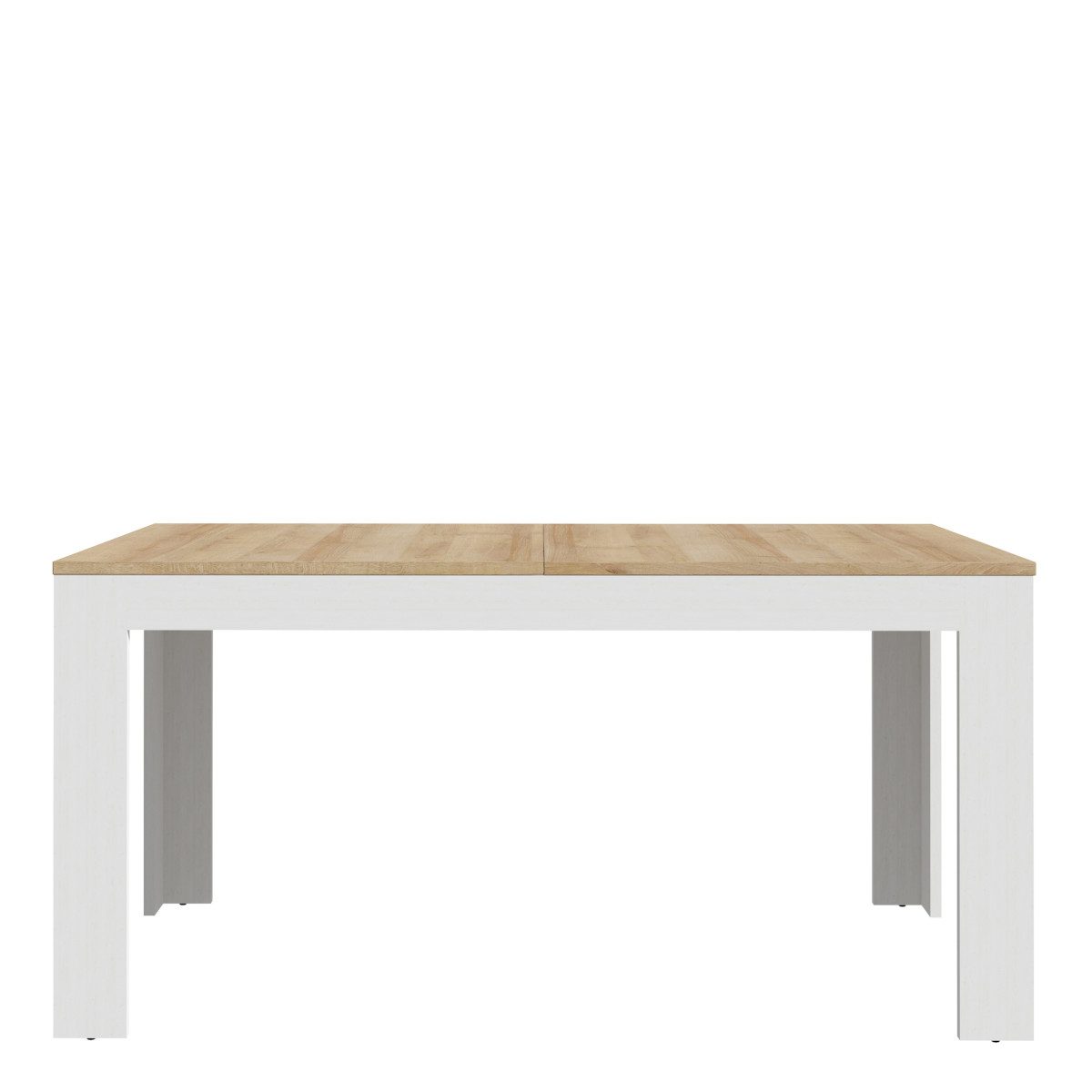 Bohol Extending Dining Table in Riviera Oak and White